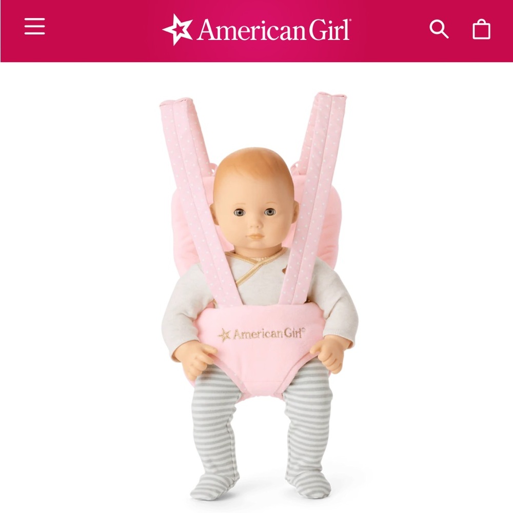 American Girl Mommy's Doll Carrier for Bitty baby, brand new in box!